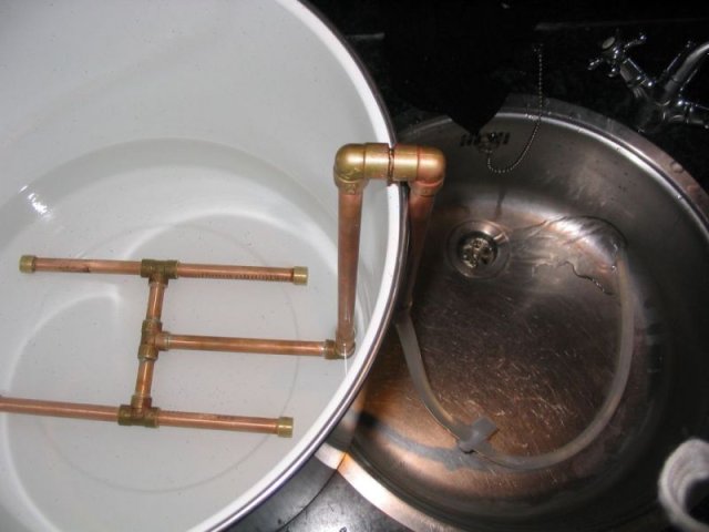 Zelfbouw hevelfilter