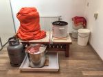 Voorbeeld van een brouwset