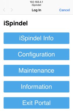 Web interface
