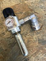 Draagbare CO2 cylinder met drukregelaar